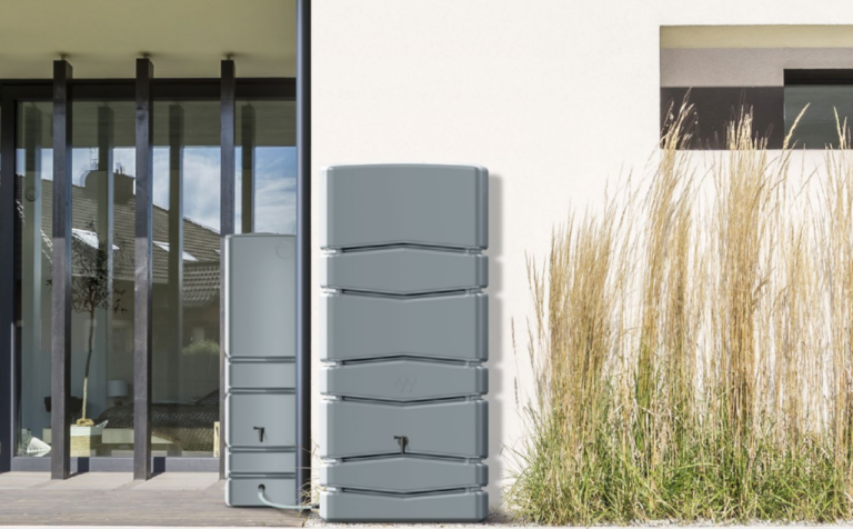 Aqua Tower Regenwassersammler 450 L – Grau, Maße 775 X 573 X 1150 Mm